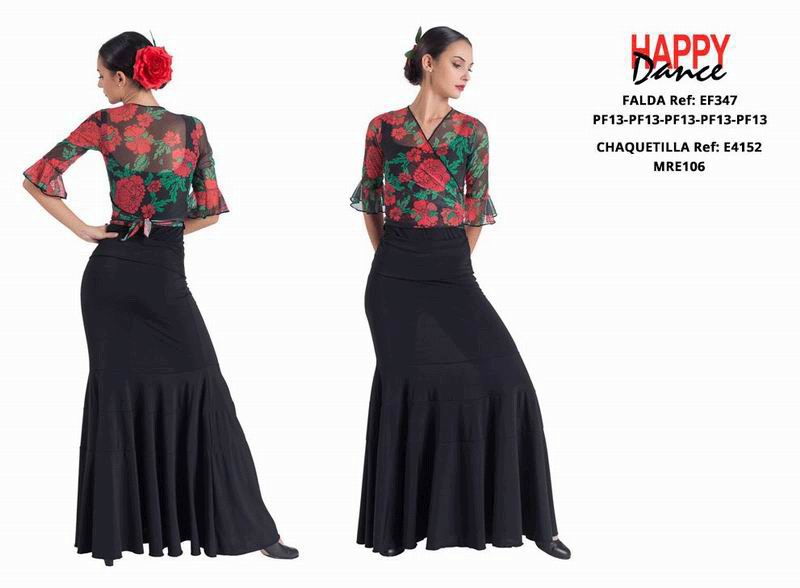 Happy Dance. Jupes de Flamenco pour les Entrainements et Représentations. Ref. EF347PF13PF13PF13PF13PF13