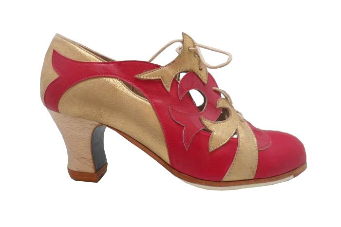 Cuentos de Azúcar. Chaussures de flamenco personnalisées Begoña Cervera