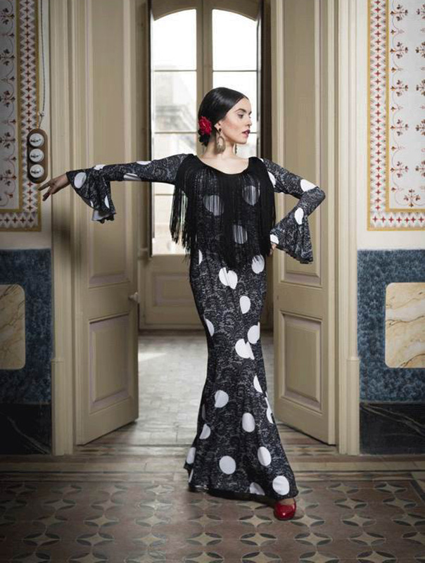 Robe pour la Danse Flamenco modèle Lei. Davedans