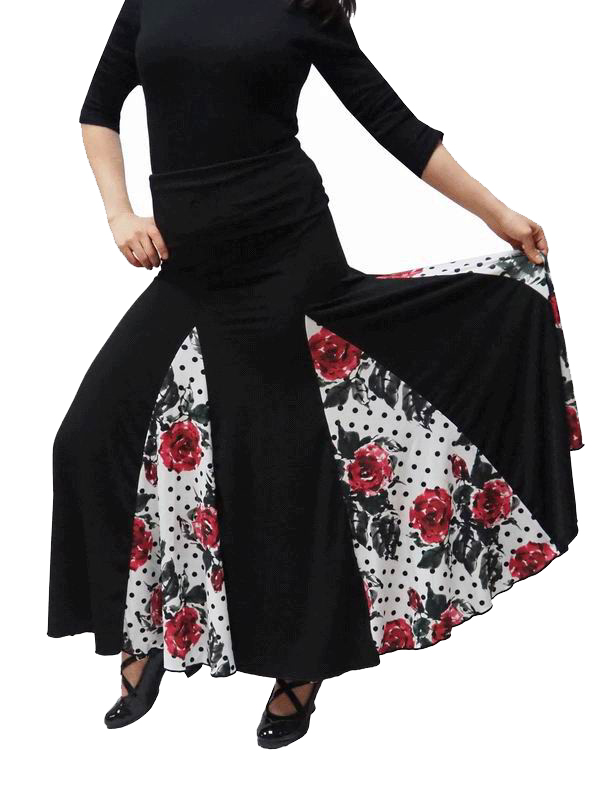 Happy dance. Faldas de Flamenco para Escenario y Ensayo. Ref. EF379PF13PF13PFE119