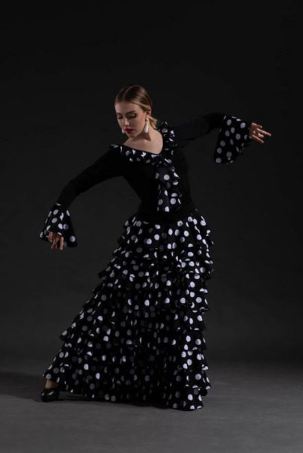 Flamenco Skirt Bienne Lunares. Davedans