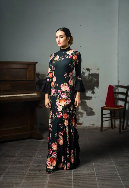 Traje de Baile Flamenco Andes. Davedans