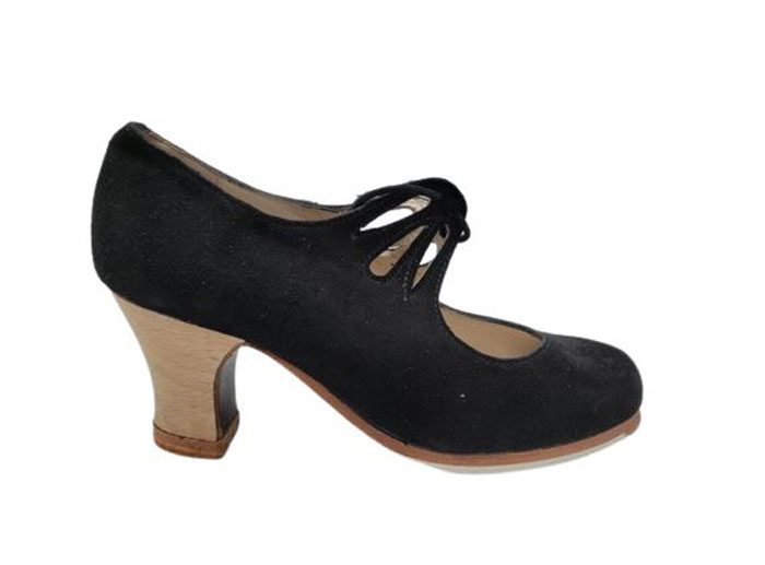 Chaussures de Flamenco Begoña Cervera. Cordonera Calado