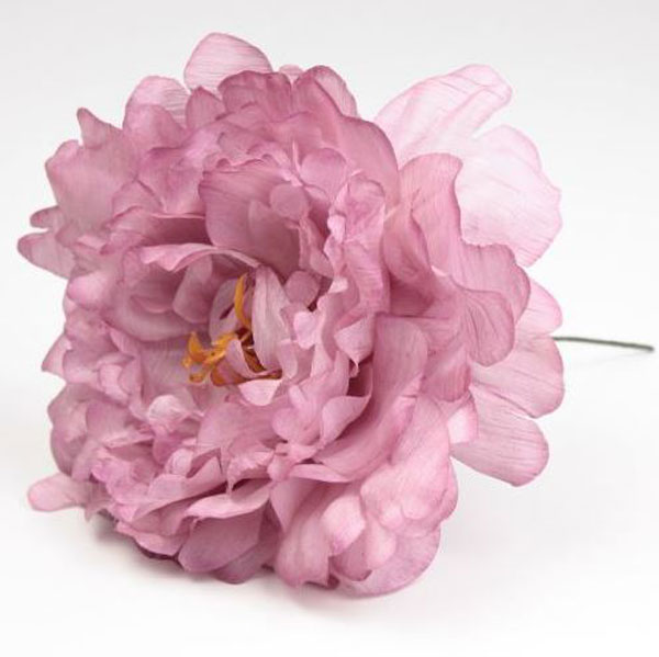 Peonía Feria. Flores de Flamenca. Malva 59. 11cm