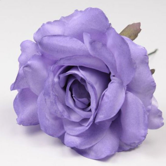 Petite rose de Cadix. 10cm. Mauve 74