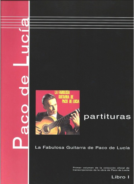 La fabulosa guitarra de Paco de Lucía - Partitura