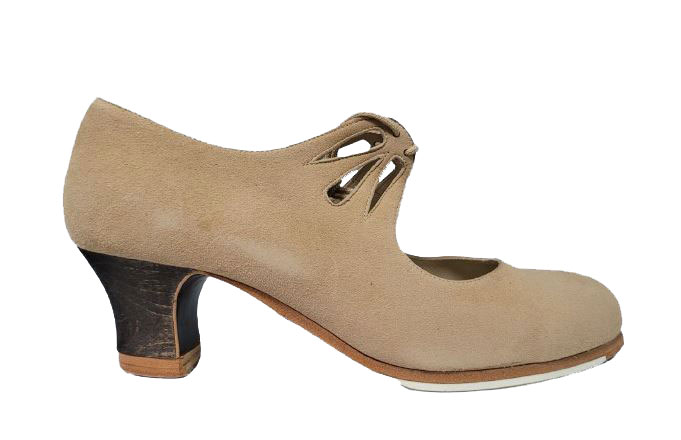 Chaussures de Flamenco Begoña Cervera. Cordonera Calado