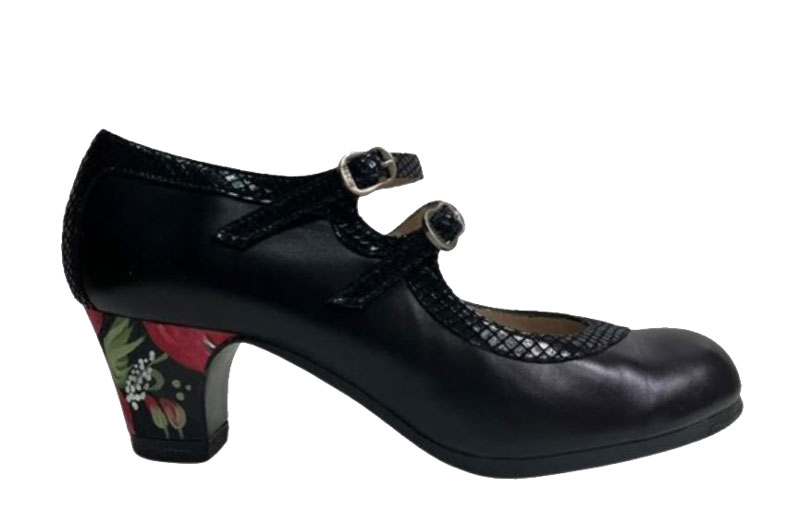 Zapato Flamenco Begoña Cervera. Dos Correas