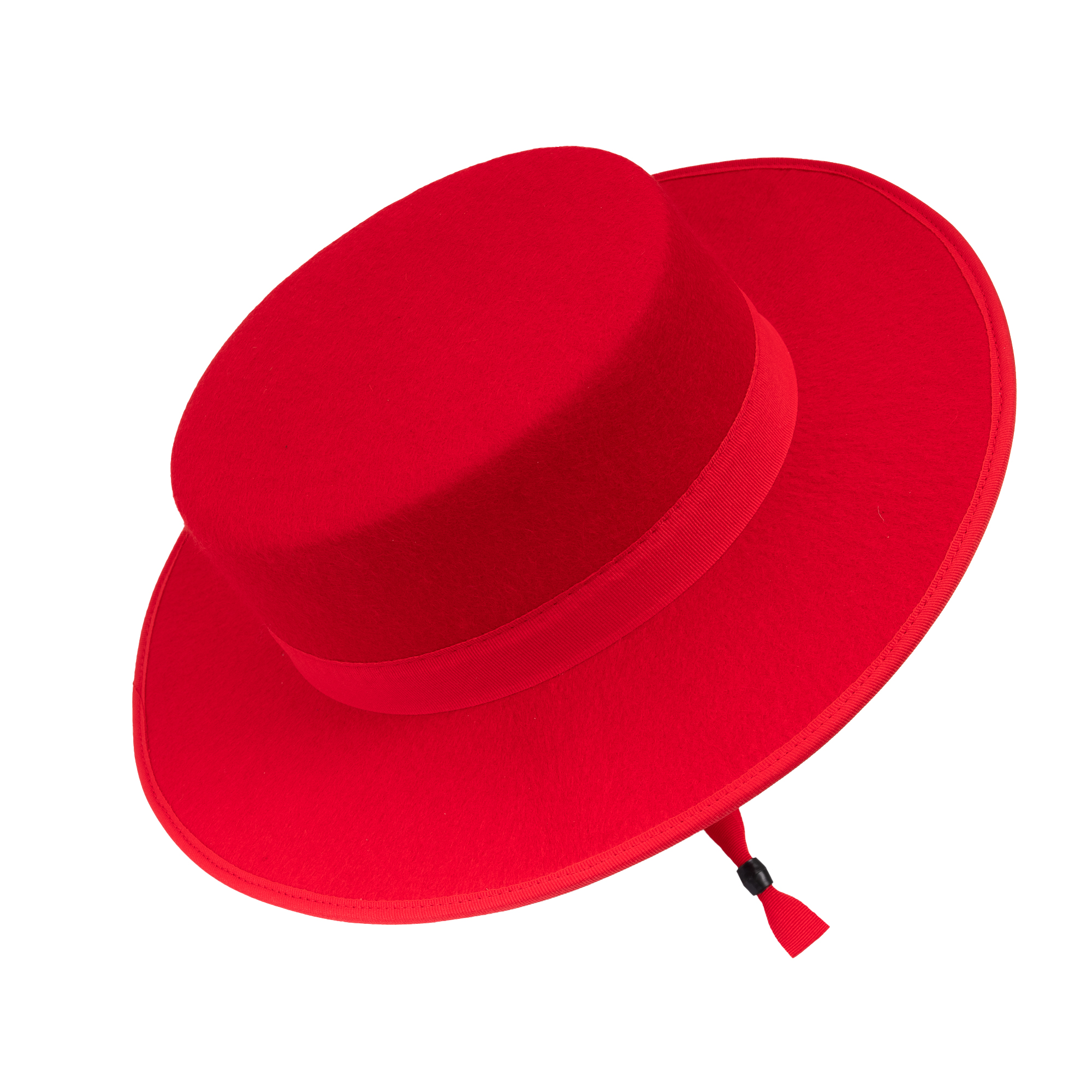 Cordobes Felt Hat. Red