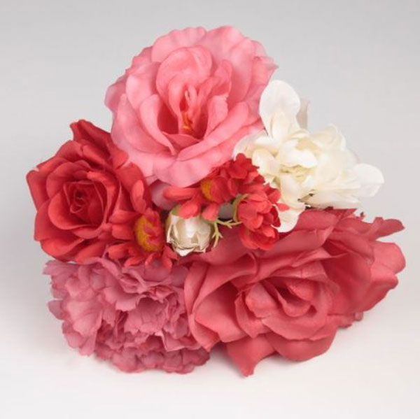 Bouquet de fleurs flamenco. 42212