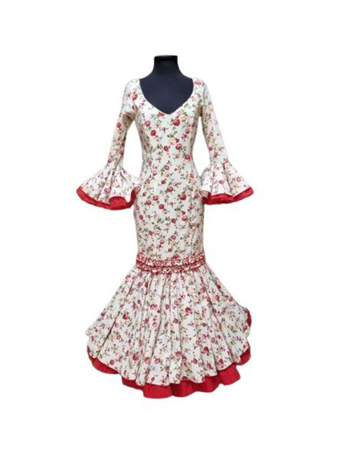 T 42. Trajes de Flamenca. Iris Estampado