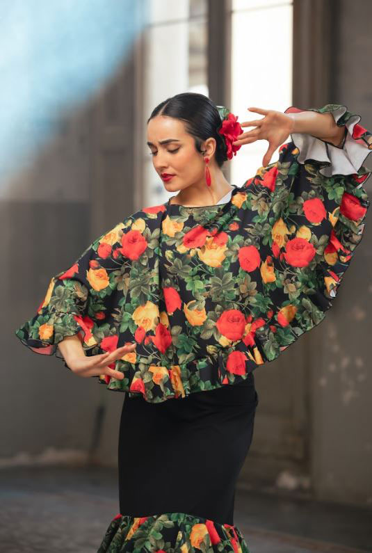 Flamenco Top Batuco Model. Davedans