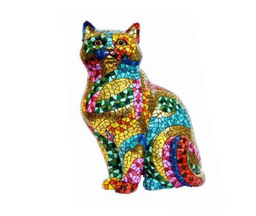 Chat Collection Carnival Trencadis. Gaudi. 45cm