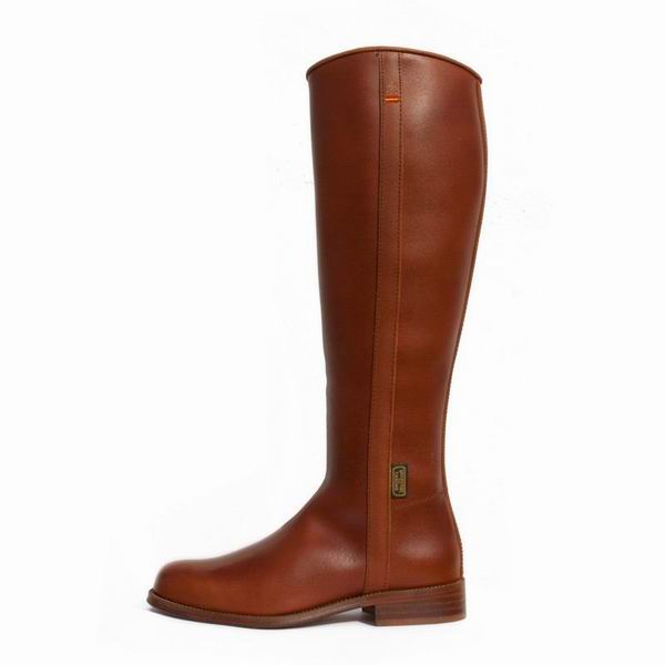 Bota Campera Piel Cuero Viejo para Mujer