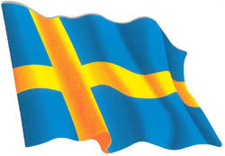 Sweden flag sticker