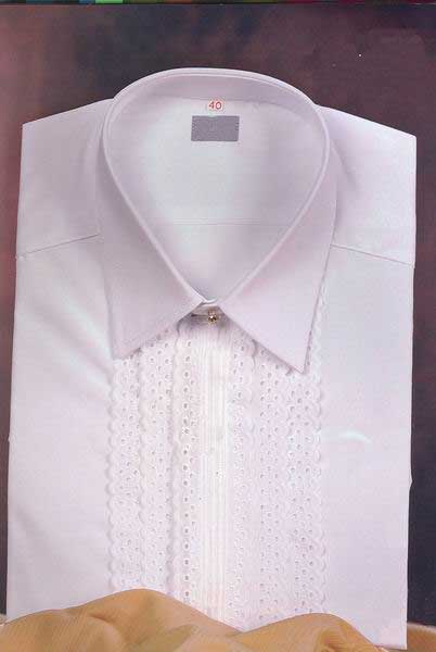 Chemise pour Homme Double Bande Brodée. Mod. M60