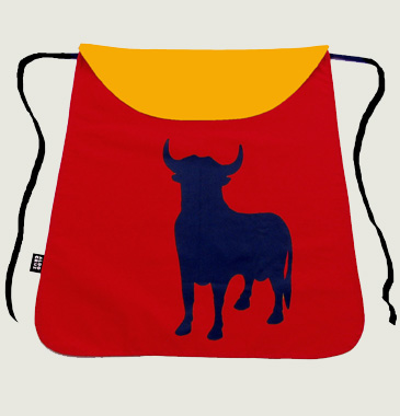 Apron Cloak Bull Red-Yellow