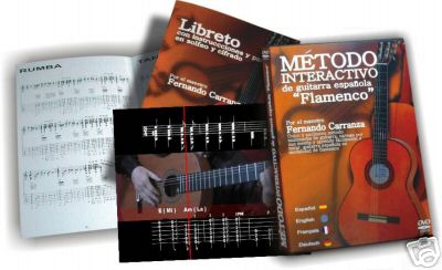 DVDææ(PAL) ãMetodo interactivo de guitarra espanola Flamencoã