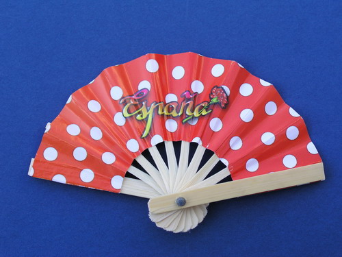 Polka dots fan - Fridge Magnet