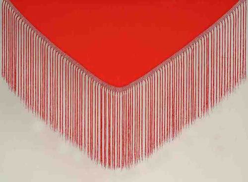 Shawls (small). Made of Crespon Ref. 254. Measures:160 X 40 cm. Fringe: 26 cm