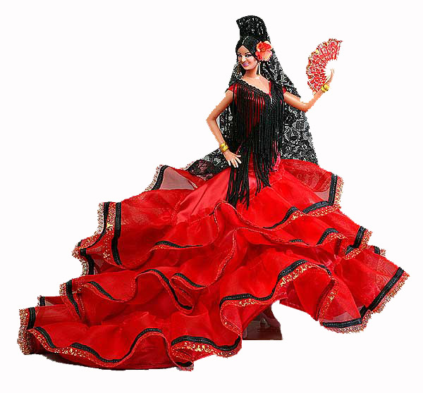 Flamenco doll mod. Bolero - 34 cm