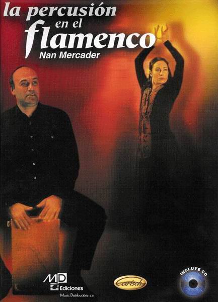 書籍教材CD付き　『La percusion en el flamenco』Nan Mercader