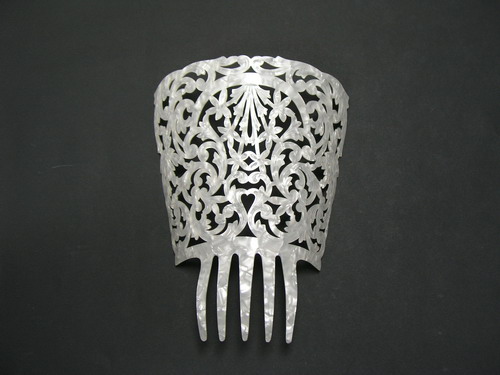 Mother of Pearl Comb - ref. 202