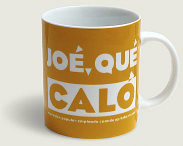 Taza joé que Caló amarilla